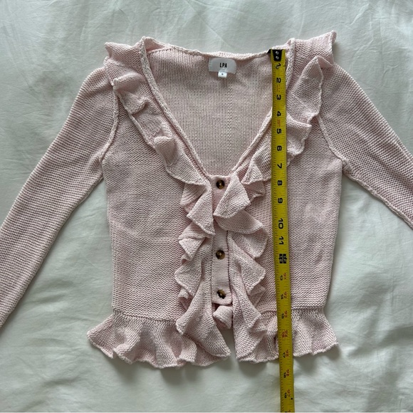 Revolve LPA Ruffled Top - Picture 3 of 4